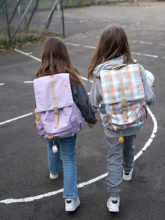MOCHILA GRANDE ECO LILAC Fabelab KIDSME