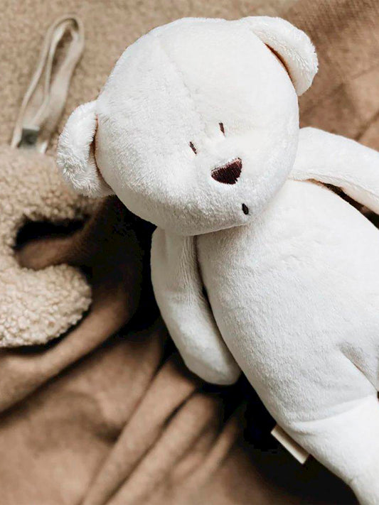 OSO DE PELUCHE LUZ Y SONIDO CREAM Moonie KIDSME