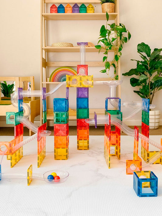 92 PIEZAS MAGNETICAS CONNETIX TOBOGÁN Connetix KIDSME