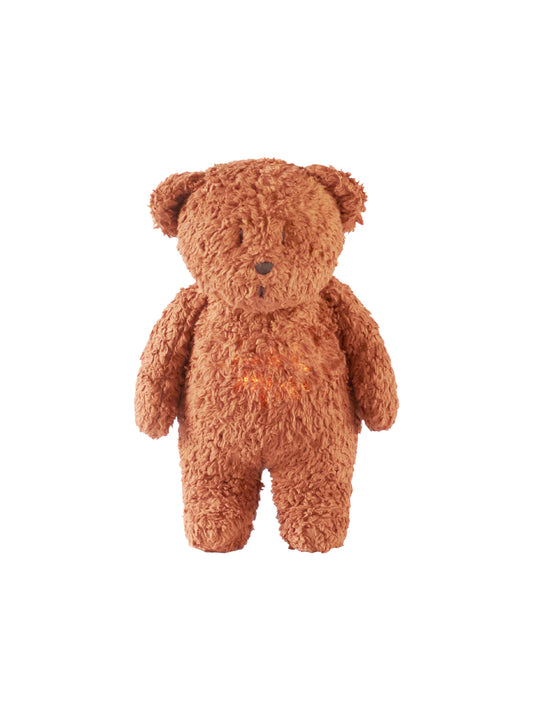 OSO DE PELUCHE LUZ Y SONIDO CARAMEL NATURE Moonie KIDSME