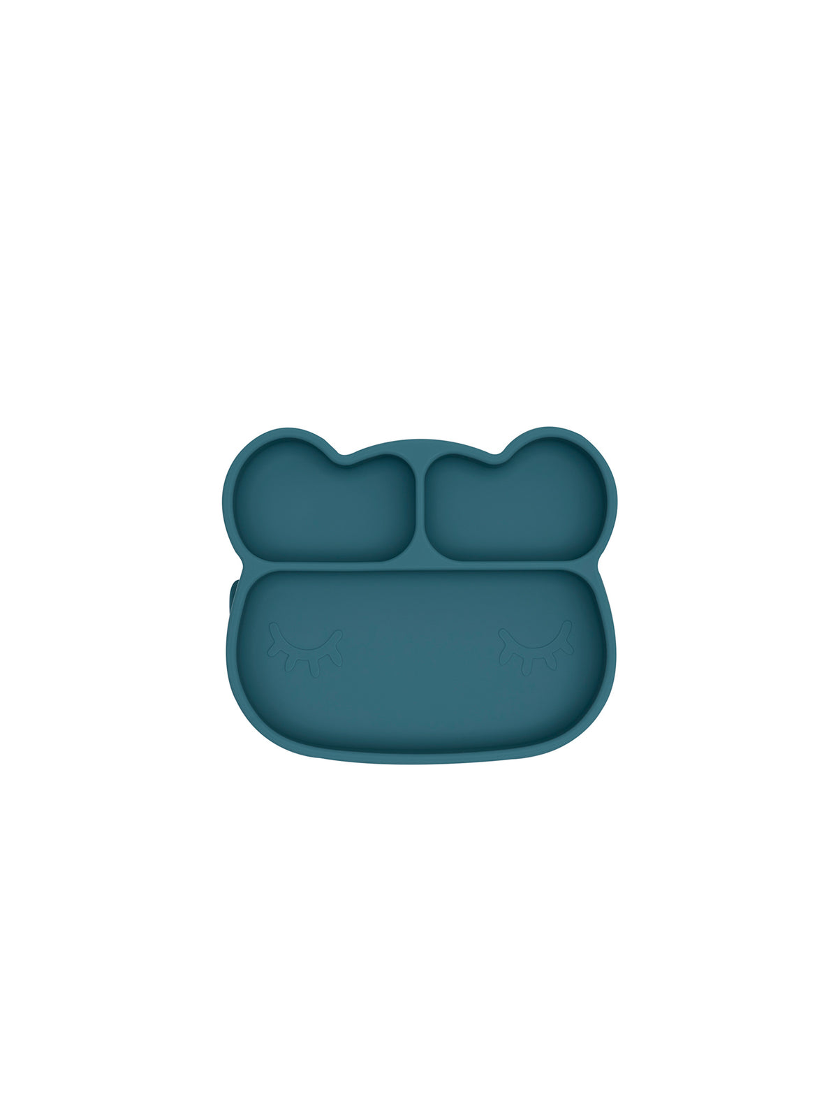 PLATO CON VENTOSA OSO AZUL DUSK we might be tiny KIDSME