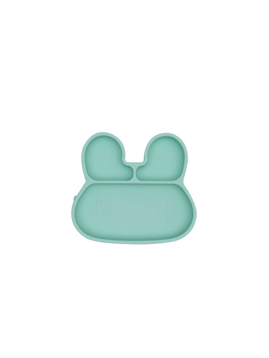 PLATO CON VENTOSA CONEJO MINT we might be tiny KIDSME