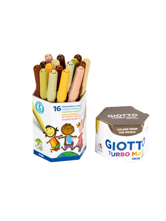 ROTULADORES MAXI DE COLORES PIEL Giotto KIDSME