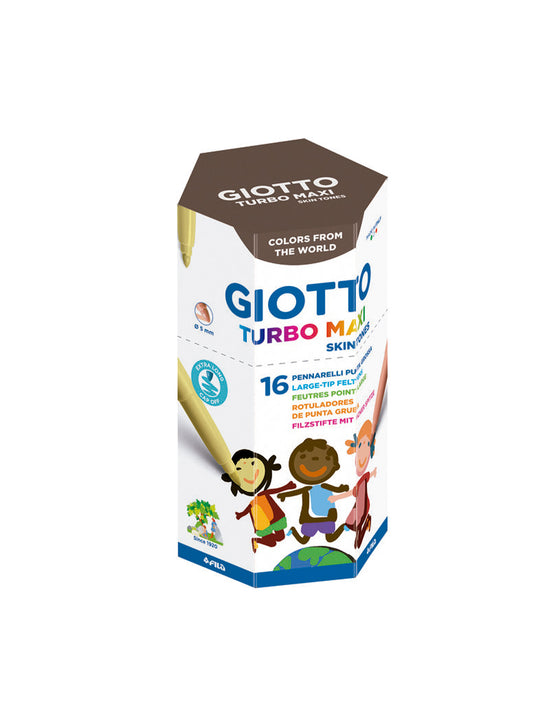 ROTULADORES MAXI DE COLORES PIEL Giotto KIDSME