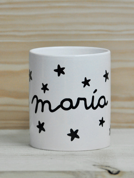 TAZA PERSONALIZADA ESTRELLAS Kidsme store KIDSME