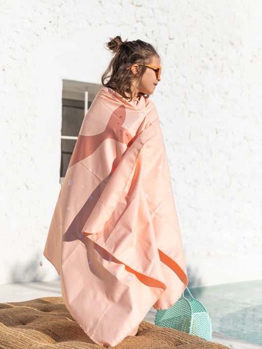 TOALLA MICROFIBRA NARVAL Monneka KIDSME