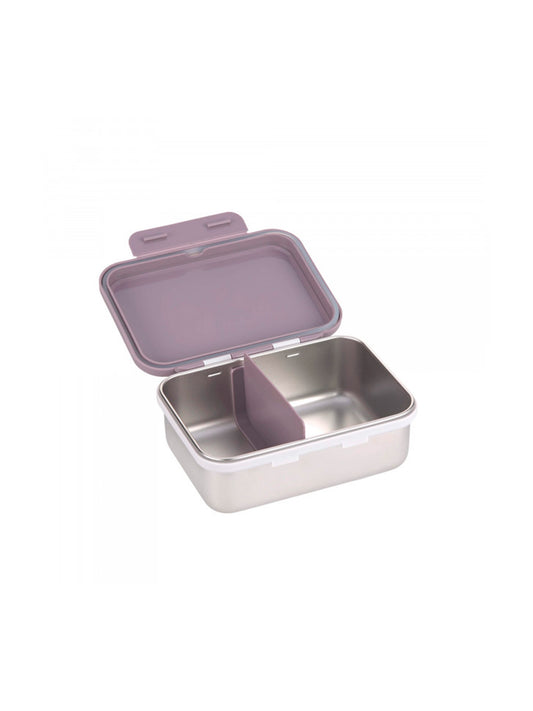 TUPPER-CAJA ALMUERZO ACERO INOX DRAGONFLY Lassig KIDSME